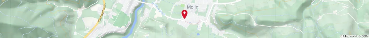 Kartendarstellung des Standorts für Nationalpark-Apotheke Molln in 4591 Molln
